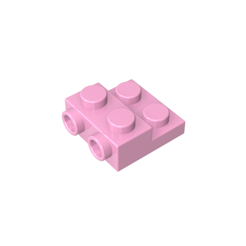 Gobricks,Plate Special 2 x 2 x 0.667 with Two Studs On Side and Two Raised,99206,4304