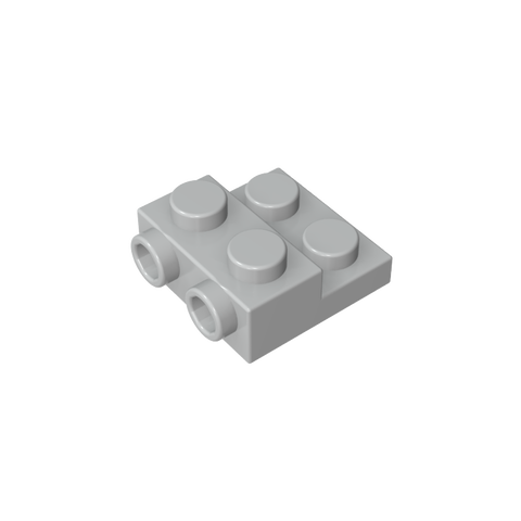 Gobricks,Plate Special 2 x 2 x 0.667 with Two Studs On Side and Two Raised,99206,4304