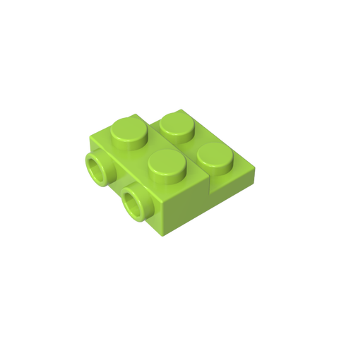 Gobricks,Plate Special 2 x 2 x 0.667 with Two Studs On Side and Two Raised,99206,4304