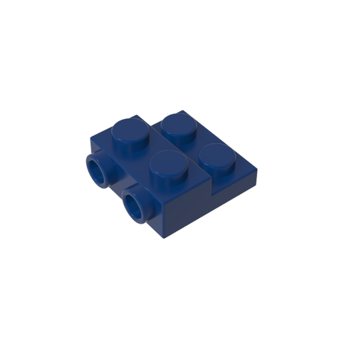 Gobricks,Plate Special 2 x 2 x 0.667 with Two Studs On Side and Two Raised,99206,4304