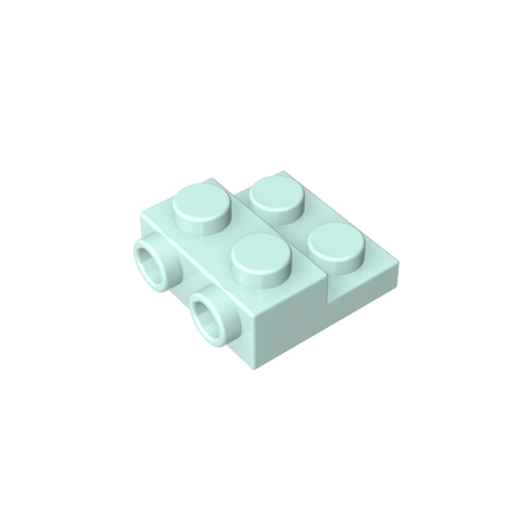 Gobricks,Plate Special 2 x 2 x 0.667 with Two Studs On Side and Two Raised,99206,4304
