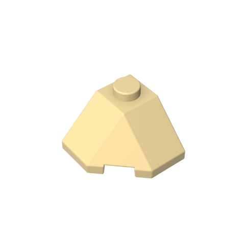 Gobricks,Wedge Sloped 45° 2 x 2 Corner,13548