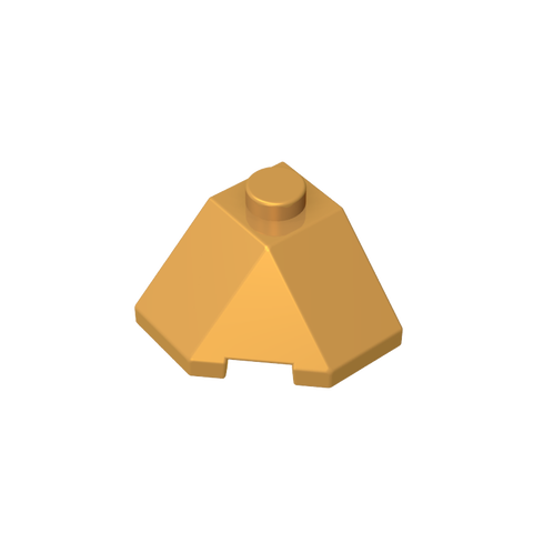 Gobricks,Wedge Sloped 45° 2 x 2 Corner,13548