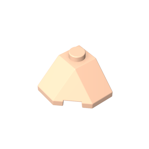 Gobricks,Wedge Sloped 45° 2 x 2 Corner,13548