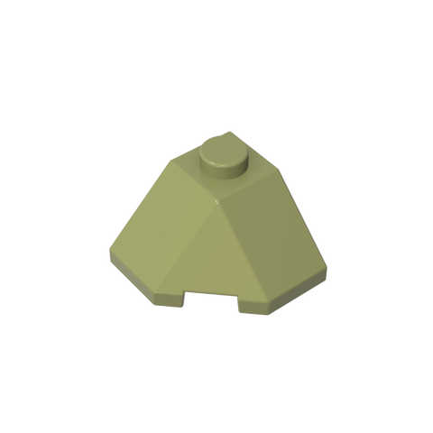 Gobricks,Wedge Sloped 45° 2 x 2 Corner,13548