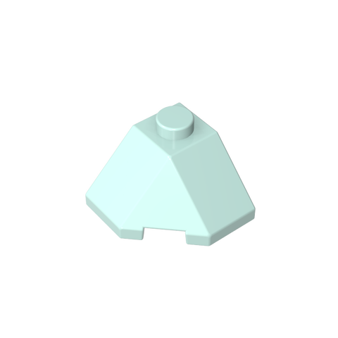 Gobricks,Wedge Sloped 45° 2 x 2 Corner,13548