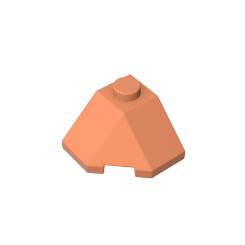 Gobricks,Wedge Sloped 45° 2 x 2 Corner,13548