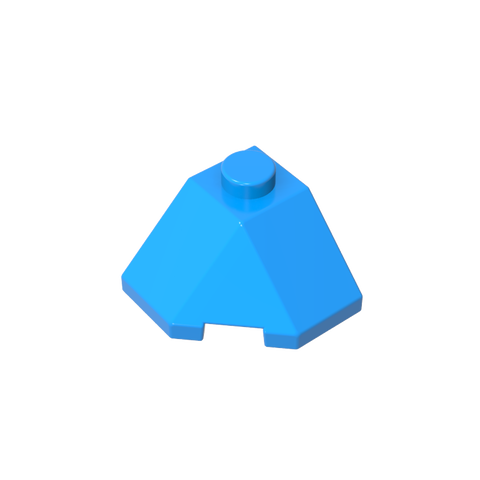 Gobricks,Wedge Sloped 45° 2 x 2 Corner,13548