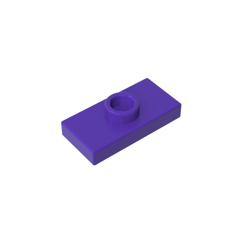 Gobricks,Plate Special 1 x 2 with 1 Stud with Groove and Inside Stud Holder (Jumper),15573,3794a,3794,3794b