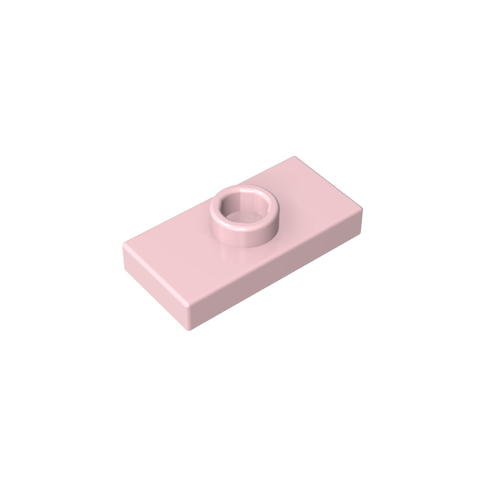 Gobricks,Plate Special 1 x 2 with 1 Stud with Groove and Inside Stud Holder (Jumper),15573,3794a,3794,3794b