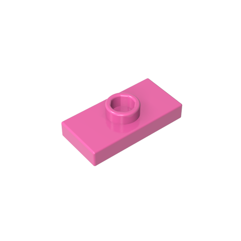 Gobricks,Plate Special 1 x 2 with 1 Stud with Groove and Inside Stud Holder (Jumper),15573,3794a,3794,3794b