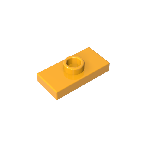 Gobricks,Plate Special 1 x 2 with 1 Stud with Groove and Inside Stud Holder (Jumper),15573,3794a,3794,3794b