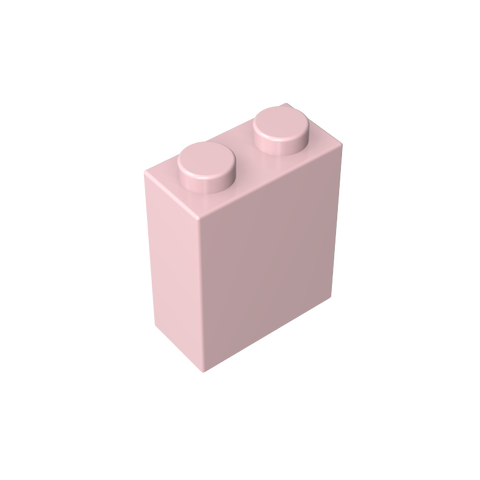 Gobricks,Brick 1 x 2 x 2 with Inside Stud Holder