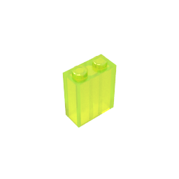Gobricks,Brick 1 x 2 x 2 with Inside Stud Holder