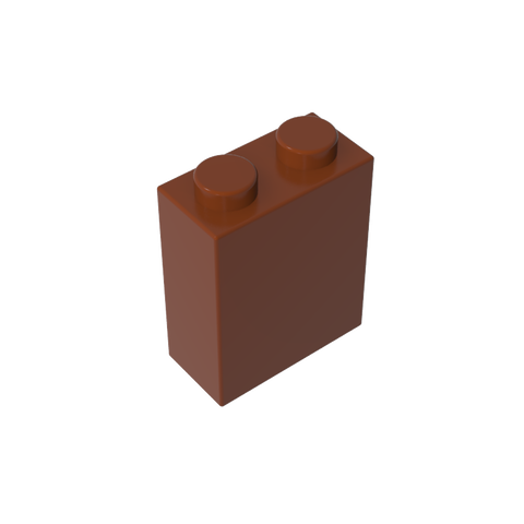 Gobricks,Brick 1 x 2 x 2 with Inside Stud Holder