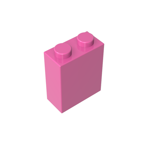 Gobricks,Brick 1 x 2 x 2 with Inside Stud Holder