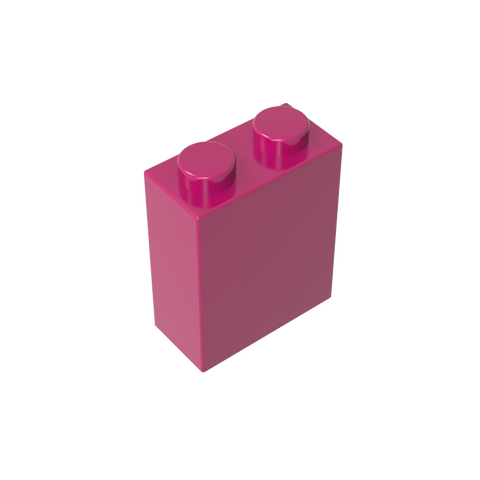 Gobricks,Brick 1 x 2 x 2 with Inside Stud Holder