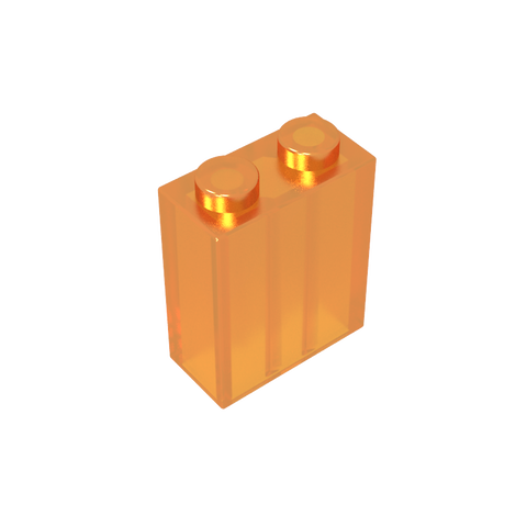 Gobricks,Brick 1 x 2 x 2 with Inside Stud Holder