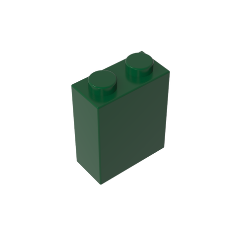 Gobricks,Brick 1 x 2 x 2 with Inside Stud Holder