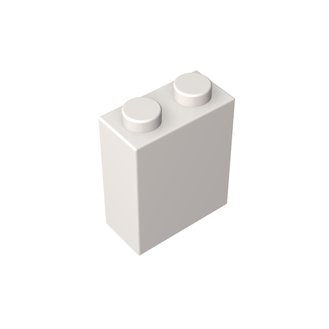 Gobricks,Brick 1 x 2 x 2 with Inside Stud Holder