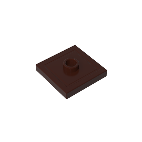 Gobricks,Plate Special 2 x 2 with Groove and Center Stud (Jumper),87580,23893