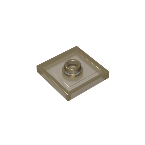 Gobricks,Plate Special 2 x 2 with Groove and Center Stud (Jumper),87580,23893
