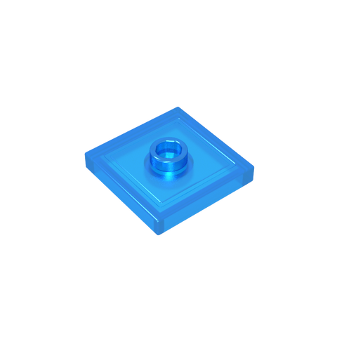 Gobricks,Plate Special 2 x 2 with Groove and Center Stud (Jumper),87580,23893