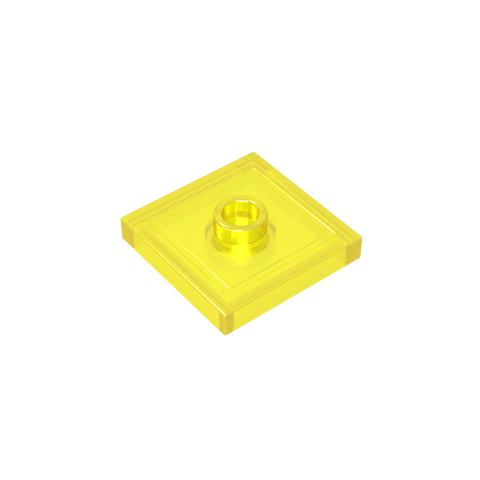 Gobricks,Plate Special 2 x 2 with Groove and Center Stud (Jumper),87580,23893