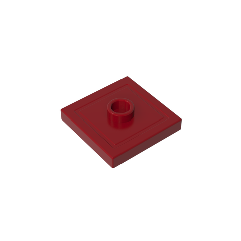 Gobricks,Plate Special 2 x 2 with Groove and Center Stud (Jumper),87580,23893