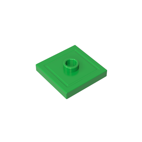 Gobricks,Plate Special 2 x 2 with Groove and Center Stud (Jumper),87580,23893