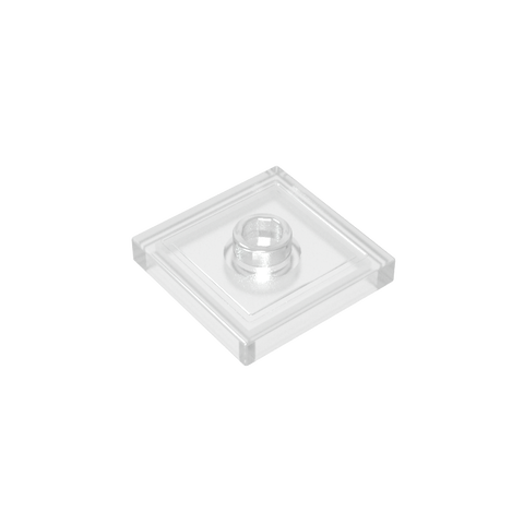 Gobricks,Plate Special 2 x 2 with Groove and Center Stud (Jumper),87580,23893