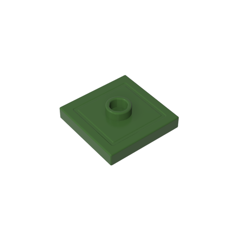 Gobricks,Plate Special 2 x 2 with Groove and Center Stud (Jumper),87580,23893