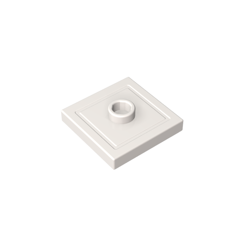 Gobricks,Plate Special 2 x 2 with Groove and Center Stud (Jumper),87580,23893