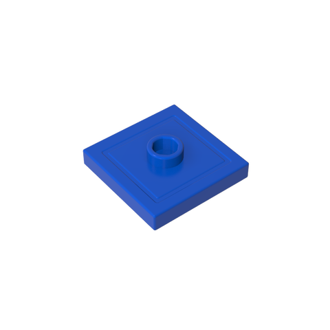 Gobricks,Plate Special 2 x 2 with Groove and Center Stud (Jumper),87580,23893
