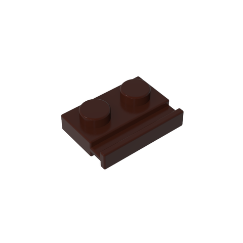 Gobricks,Plate Special 1 x 2 with Door Rail,32028
