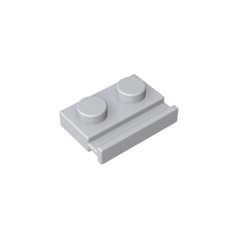 Gobricks,Plate Special 1 x 2 with Door Rail,32028