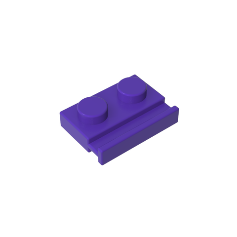 Gobricks,Plate Special 1 x 2 with Door Rail,32028