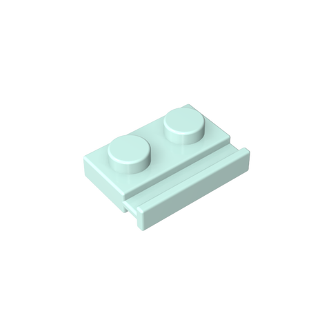 Gobricks,Plate Special 1 x 2 with Door Rail,32028