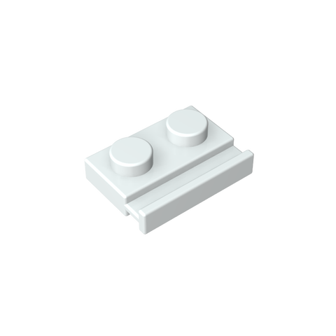 Gobricks,Plate Special 1 x 2 with Door Rail,32028