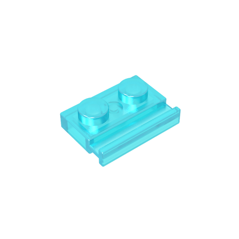 Gobricks,Plate Special 1 x 2 with Door Rail,32028