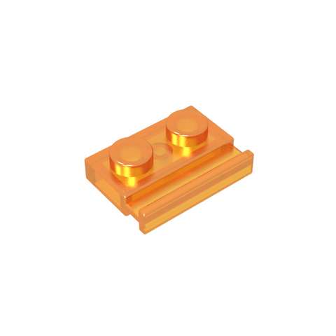 Gobricks,Plate Special 1 x 2 with Door Rail,32028