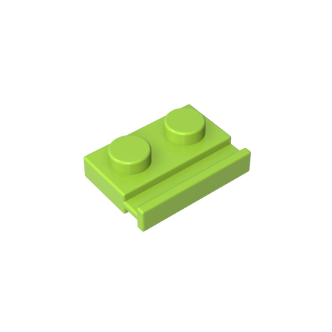 Gobricks,Plate Special 1 x 2 with Door Rail,32028
