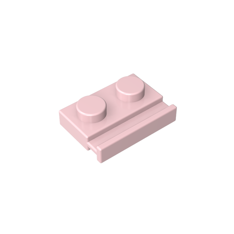 Gobricks,Plate Special 1 x 2 with Door Rail,32028