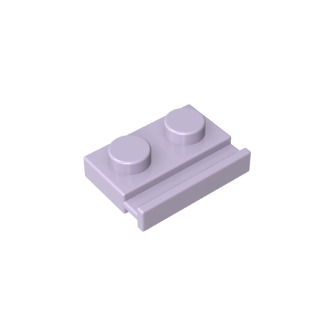 Gobricks,Plate Special 1 x 2 with Door Rail,32028