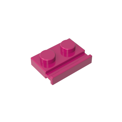 Gobricks,Plate Special 1 x 2 with Door Rail,32028
