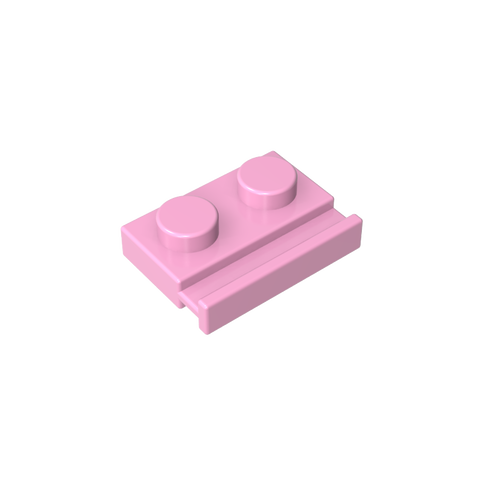 Gobricks,Plate Special 1 x 2 with Door Rail,32028