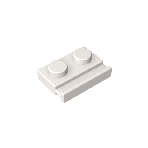 Gobricks,Plate Special 1 x 2 with Door Rail,32028