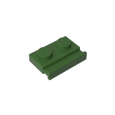 Gobricks,Plate Special 1 x 2 with Door Rail,32028