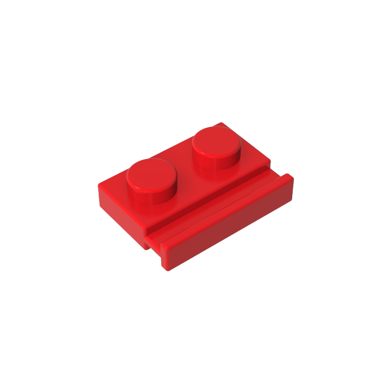 Gobricks,Plate Special 1 x 2 with Door Rail,32028