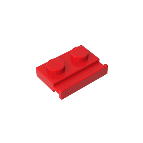 Gobricks,Plate Special 1 x 2 with Door Rail,32028